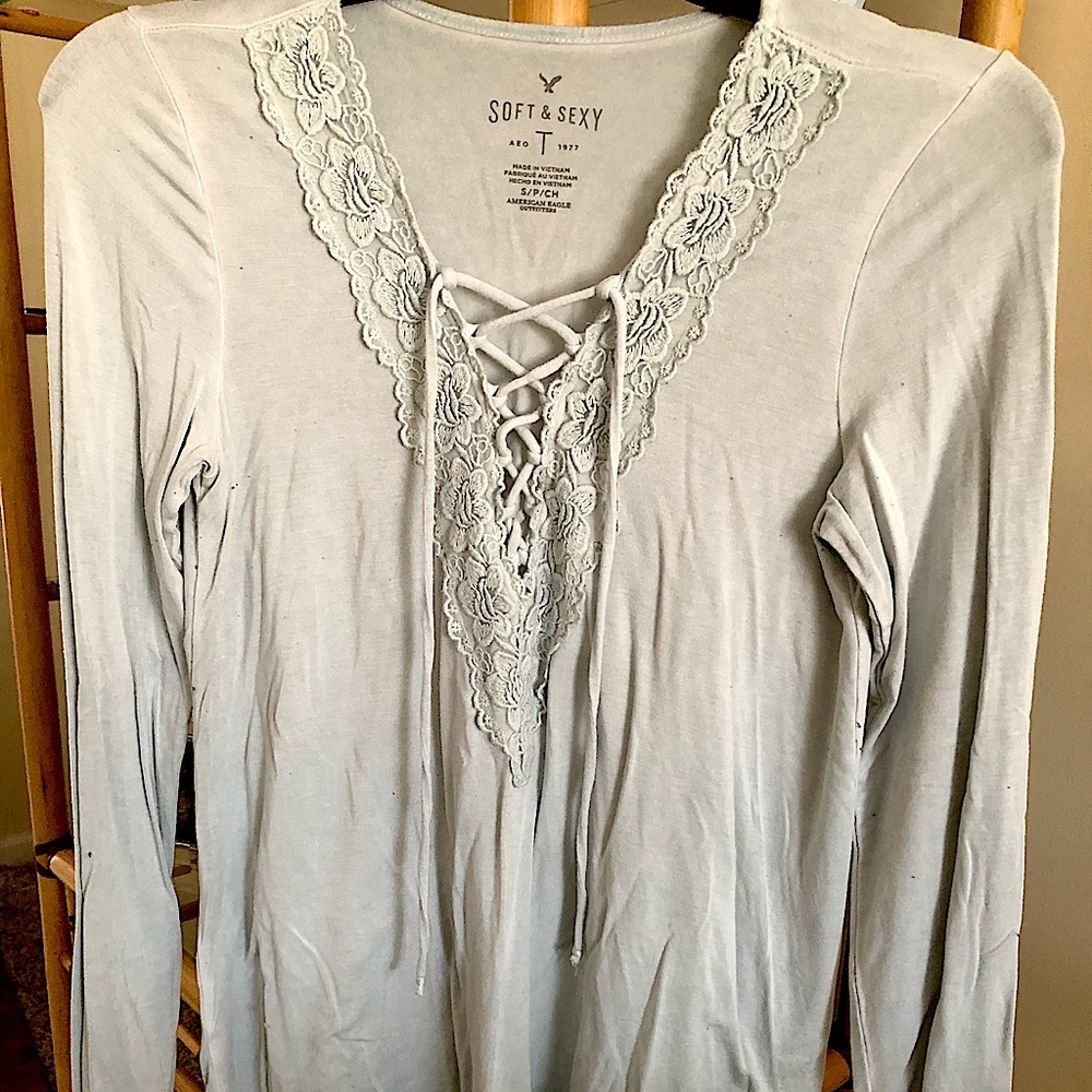 Soft & Sexy Ladies American Eagle Top